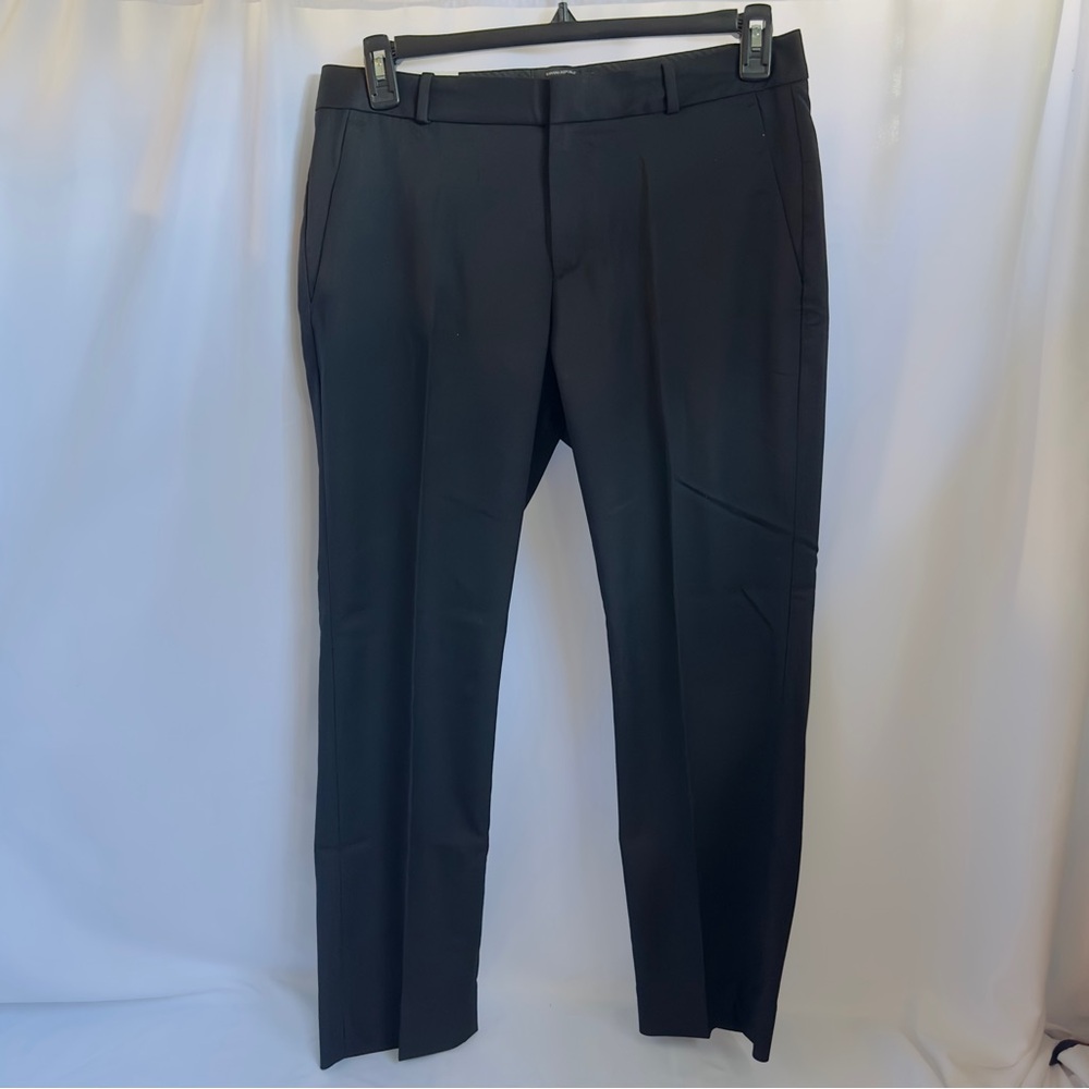 NWT Banana Republic Woman's Ryan Stretch Twill Ankle Pants in Black SZ 10